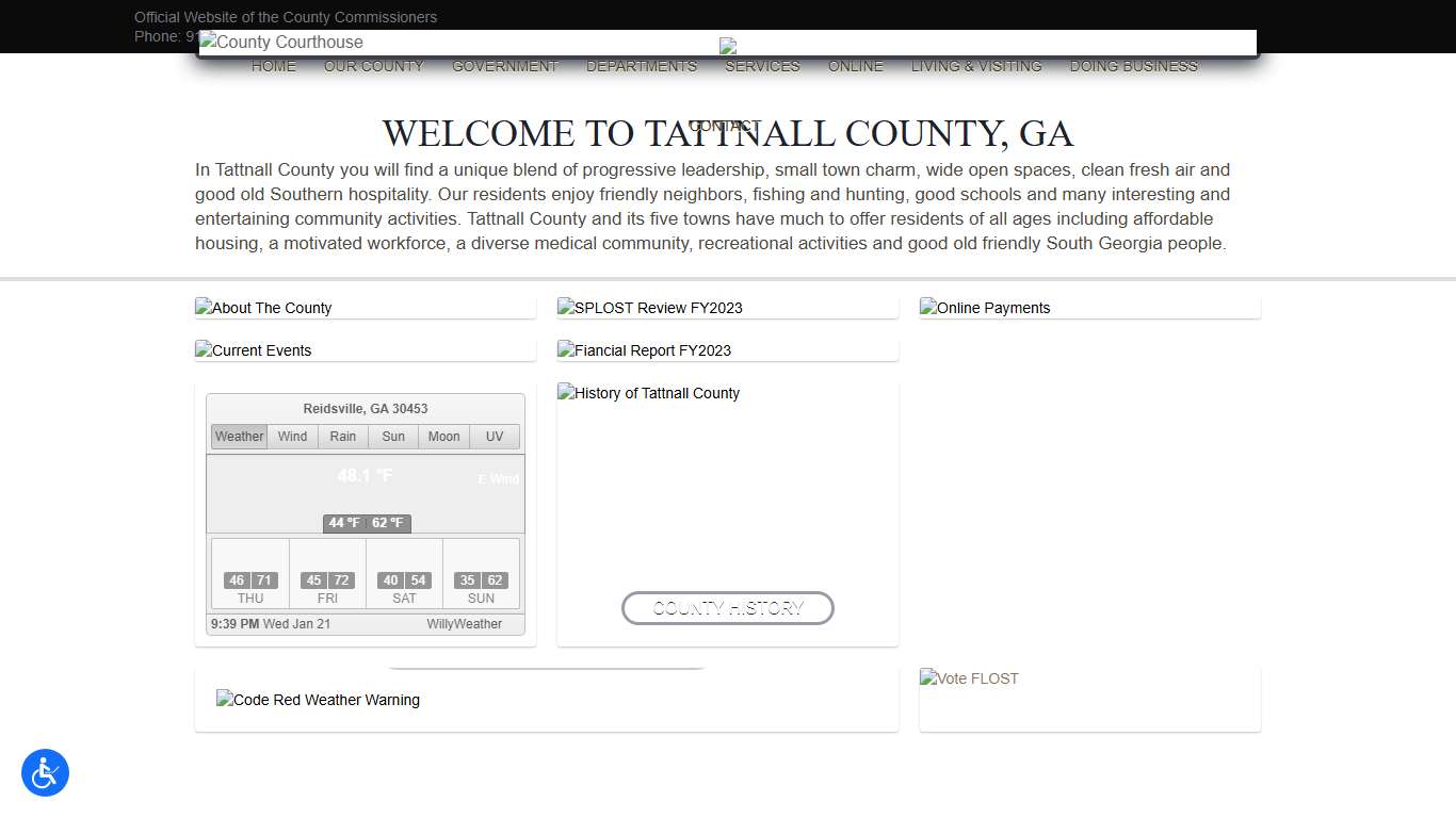 Home - Tattnall County, GA